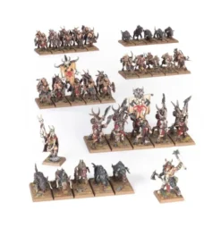 Warhammer - The Old World : Braillehardes Hommes-bêtes - Armée de Colonne de Bataille