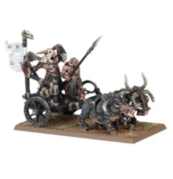 Warhammer - The Old World : Braillehardes Hommes-bêtes - Char à Sangleboucs