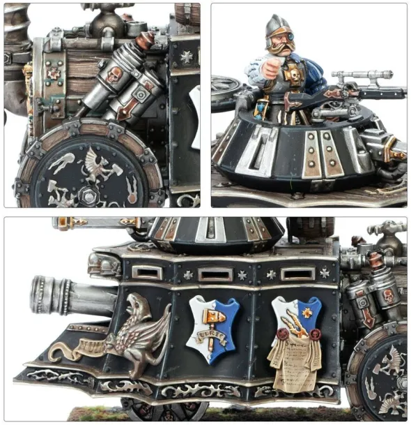 Warhammer - The Old World : Empire de l'Homme - Tank à Vapeur de l'Empire