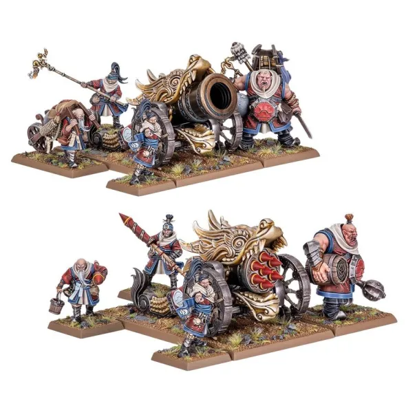 Warhammer - The Old World : Grand Cathay - Grand Canon et Batterie de Fusées Pluie de Feu