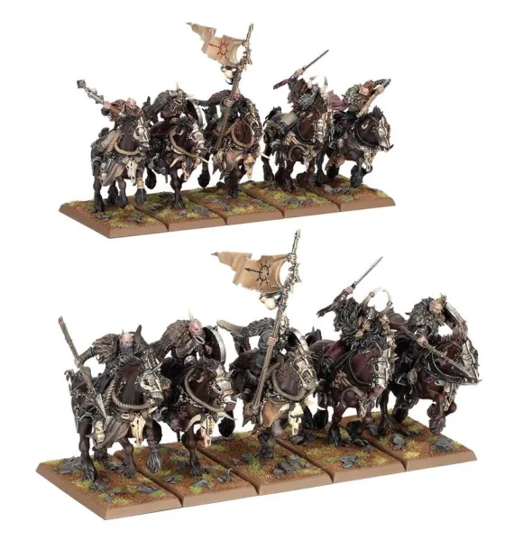Warhammer - The Old World : Guerriers du Chaos - Cavaliers Maraudeurs du Chaos