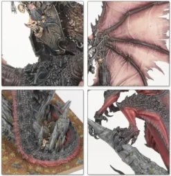Warhammer - The Old World : Guerriers du Chaos - Seigneur/Sorcier sur Dragon du Chaos