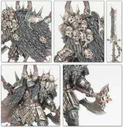 Warhammer - The Old World : Guerriers du Chaos - Seigneur/Sorcier sur Dragon du Chaos