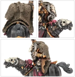 Warhammer - The Old World : Guerriers du Chaos - Sorcier du Chaos sur Destrier du Chaos