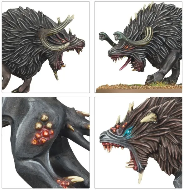 Warhammer - The Old World : Guerriers du Chaos - Chiens du Chaos