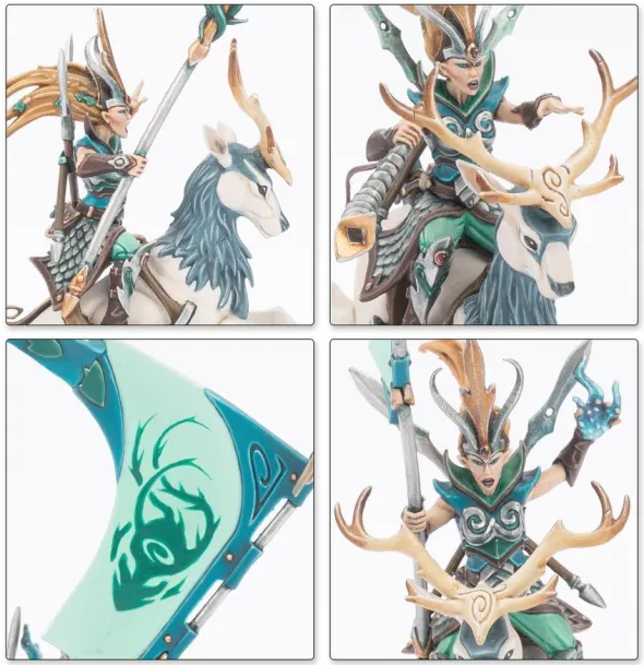 Warhammer - The Old World : Royaumes Elfes Sylvains - Armée de Colonne de Bataille