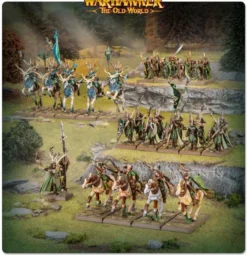 Warhammer - The Old World : Royaumes Elfes Sylvains - Armée de Colonne de Bataille