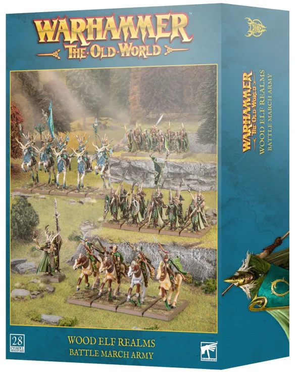 Warhammer - The Old World : Royaumes Elfes Sylvains - Armée de Colonne de Bataille