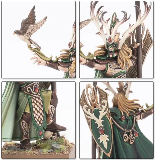 Warhammer - The Old World : Royaumes Elfes Sylvains - Armée de Colonne de Bataille