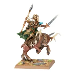 Warhammer - The Old World : Royaume des Elfes Sylvains - Noble Elfe Sylvain sur Grand Cerf