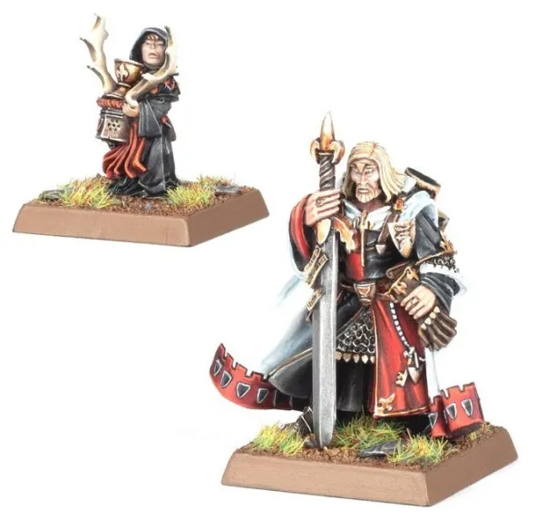 Warhammer - The Old World : Royaume de Bretonnie - Seigneur avec Arme Lourde