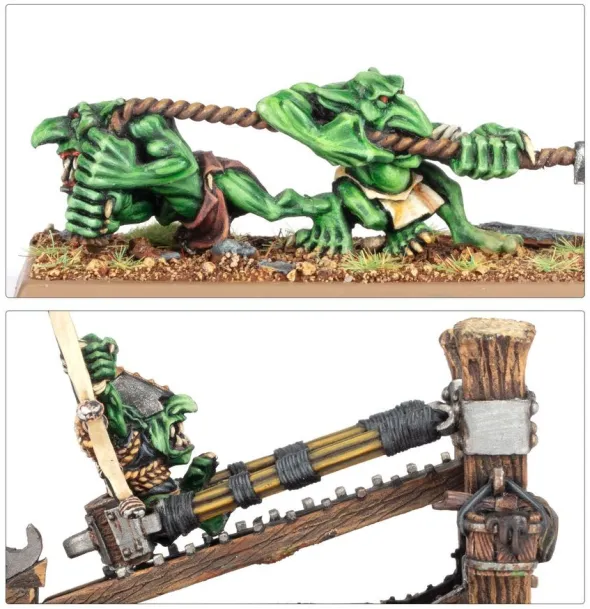 Warhammer - The Old World : Tribus des Orques & Gobelins - Catapulte à Plongeurs de la Mort
