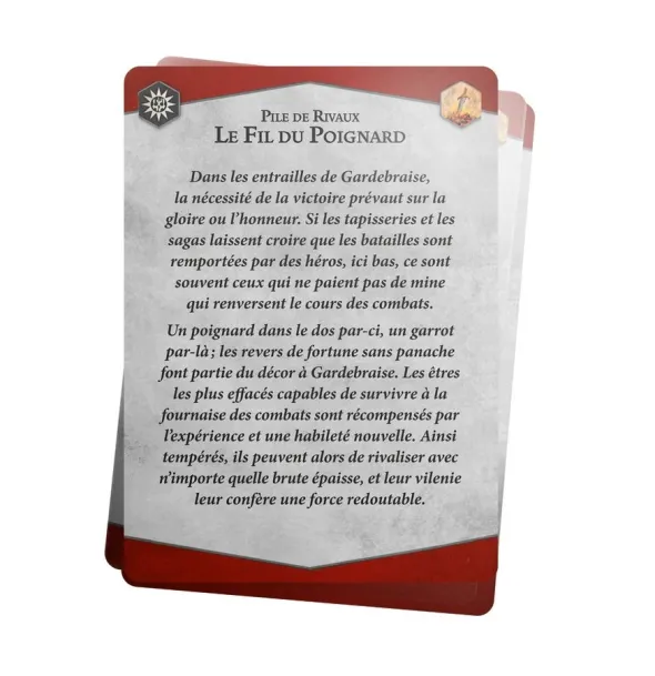 Warhammer Underworlds : Pile de Rivaux Le Fil du Poignard
