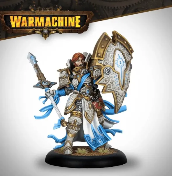 Warmachine - Mercenaries - Constance Blaize and Gallant