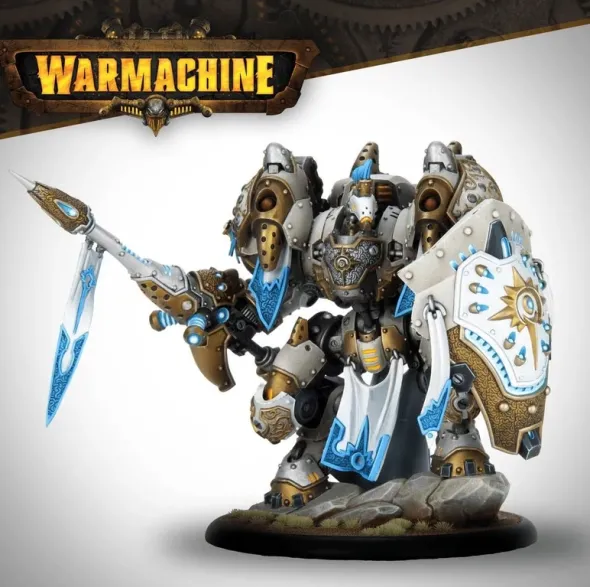 Warmachine - Mercenaries - Constance Blaize and Gallant