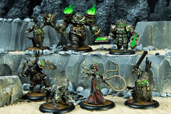 Warmachine - Orgoth Graveborn Command Cadre