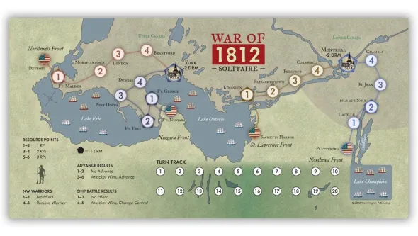 War of 1812 Solitaire