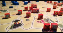Waterloo 200 - Mounted Map