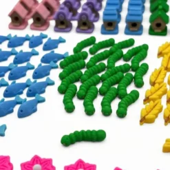 Wingspan Deluxe Upgrade Kit - Compatible avec jeu de base, Asie, Oceanie and Europe