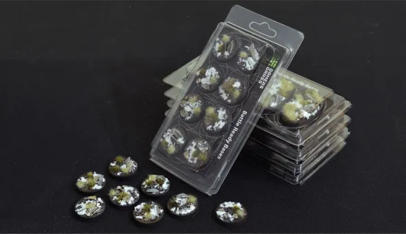 Winter Bases, Round 32mm (x8)