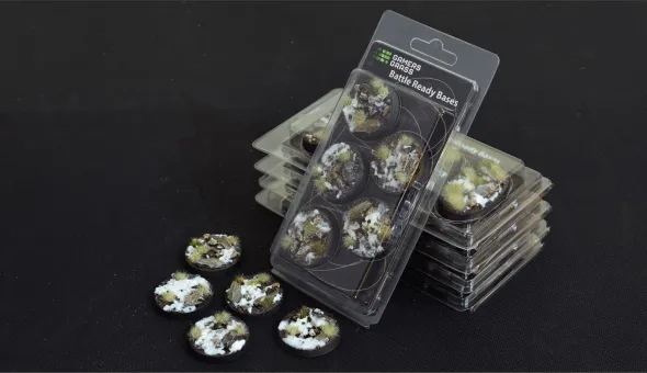 Winter Bases, Round 40mm (x5)