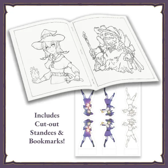 Witchbound - Conjurer's Coloring Book