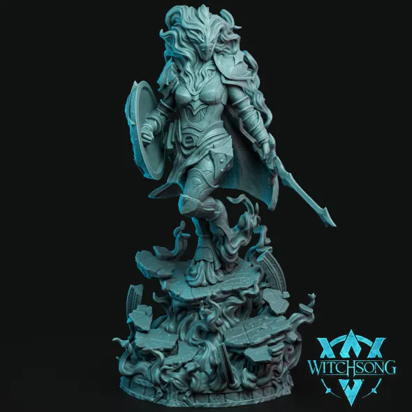 Witchsong Miniatures - Chevalier de la Nebula