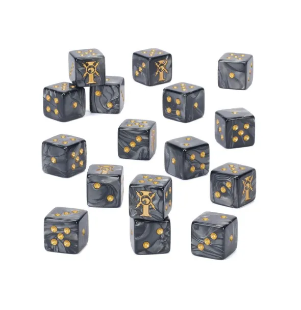W40K - Adeptus Custodes - Set de Dés