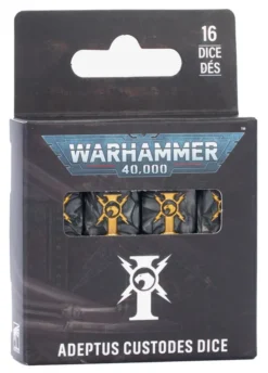 W40K - Adeptus Custodes - Set de Dés