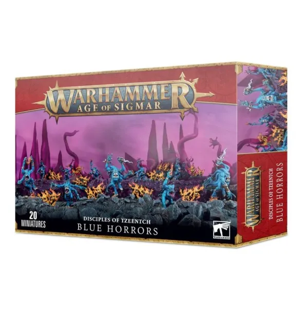 W40K / Age of Sigmar : Chaos Deamon - Tzeentch - Blue Horrors