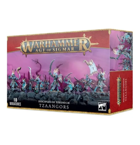 W40K / Age of Sigmar : Choas Deamons - Tzeentch - Tzaangors