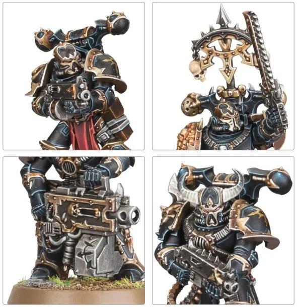 W40k - Bataillon : Bande de Guerre des Space Marines du Chaos