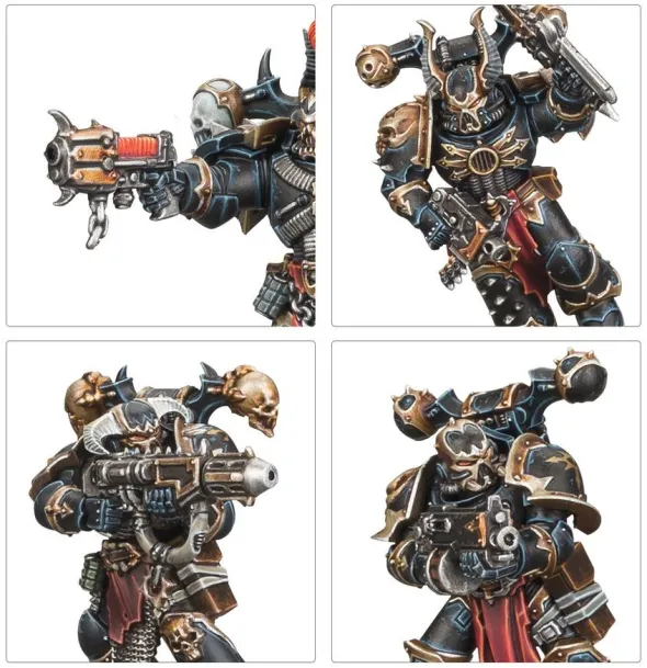 W40k - Bataillon : Bande de Guerre des Space Marines du Chaos
