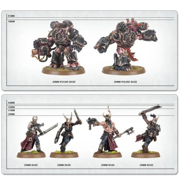 W40k - Bataillon : Bande de Guerre des Space Marines du Chaos