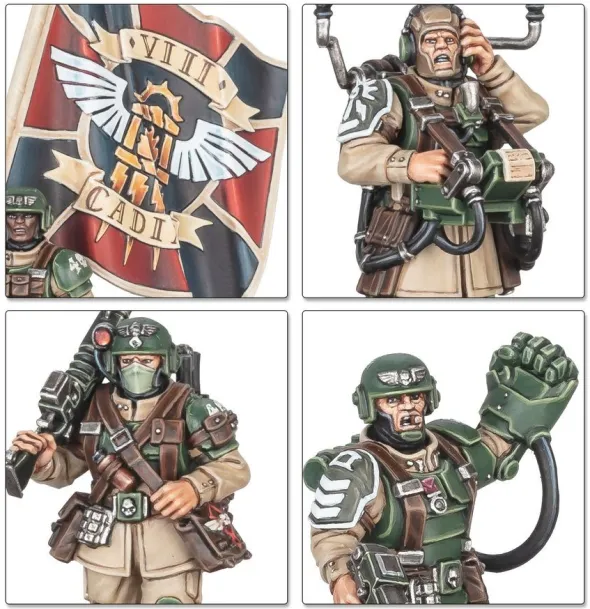 W40k - Bataillon : Peloton de l'Astra Militarum