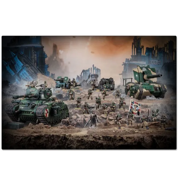 W40k - Bataillon : Peloton de l'Astra Militarum