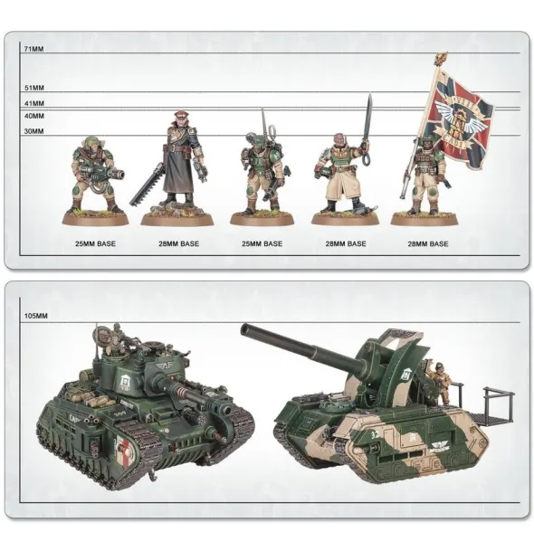 W40k - Bataillon : Peloton de l'Astra Militarum