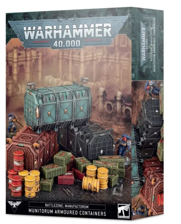W40K : Battlezone Manufactorum - Munitorum Armoured Containers