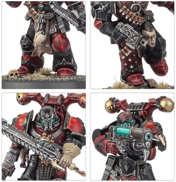 W40K : Combat Patrol - Space Marines du Chaos : Red Corsairs