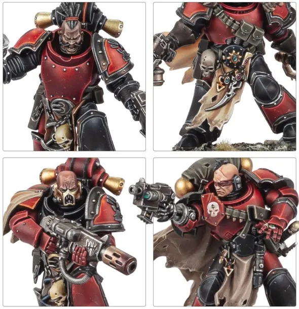 W40K : Combat Patrol - Space Marines du Chaos : Red Corsairs