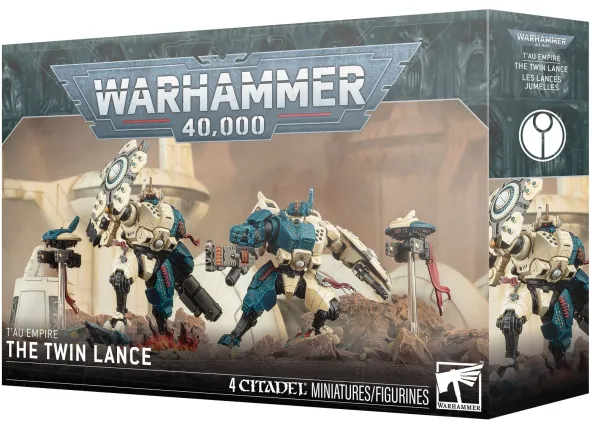 W40k - Empire T'au - Les Lances Jumelles