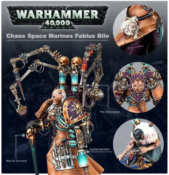 W40K : Heretic Astartes - Fabius Bile