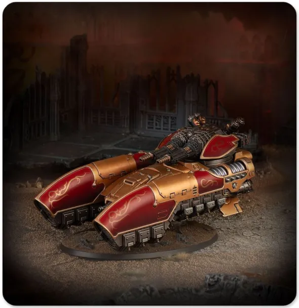 W40K / Horus Heresy : Custodes - Char Antigrav Caladius Annihilator