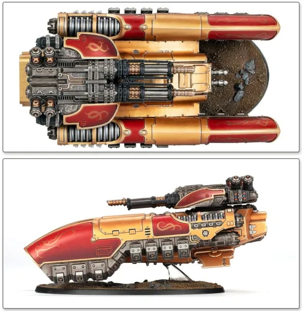 W40K / Horus Heresy : Custodes - Char Antigrav Caladius Annihilator