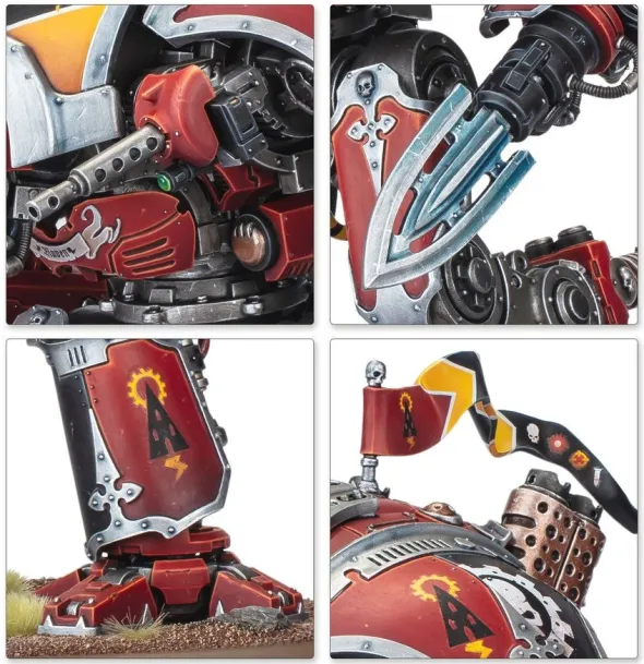 W40K : Imperial Knights - Chevalier Destrier