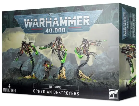 W40K : Nécrons - Ophydian Destroyers