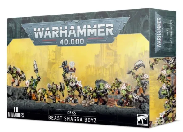W40K : Orks - Beast Snagga Boyz