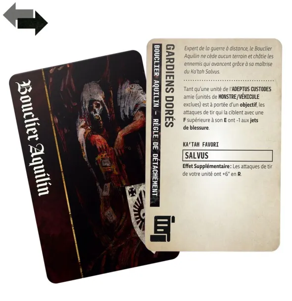 W40K : Pack de Commandement - Adeptus Custodes