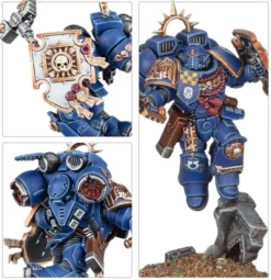W40K : Space Marines - Capitaine avec Réacteur Dorsal et Bouclier Relique
