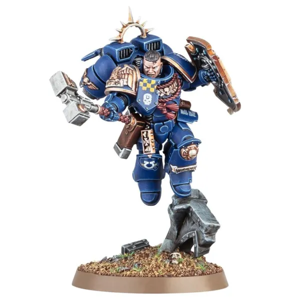 W40K : Space Marines - Capitaine avec Réacteur Dorsal et Bouclier Relique